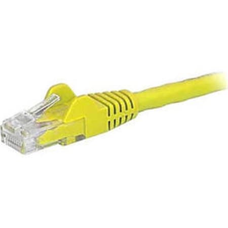 Ezgeneration 30 ft. Cat6 Ethernet Patch Cable with Snagless RJ45 - Yellow EZ194989